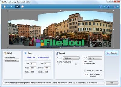 Microsoft Image Composite Editor 2.0.3 (64-bit) free download